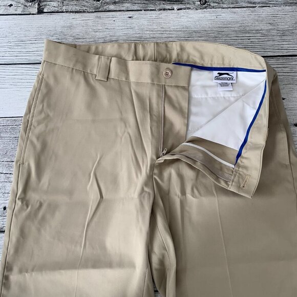 Slazenger Flat Front Golf Shorts - Picture 2 of 10